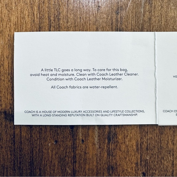 Black Leather Coach Wristlet or Wallet - Picture 9 of 9